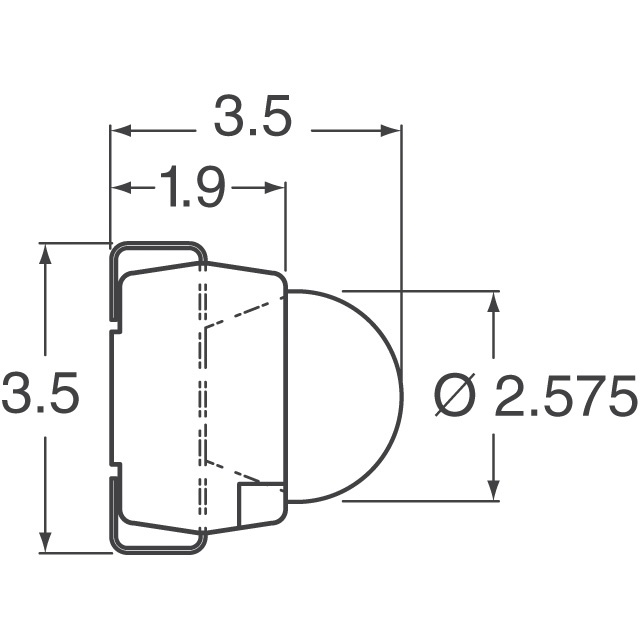 SFH 3219-Z OSRAM Opto (ams OSRAM)  Optical Sensors - Phototransistors